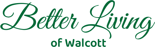 Better Living Of Walcott Logo No Oval - Better Living Of Walcott