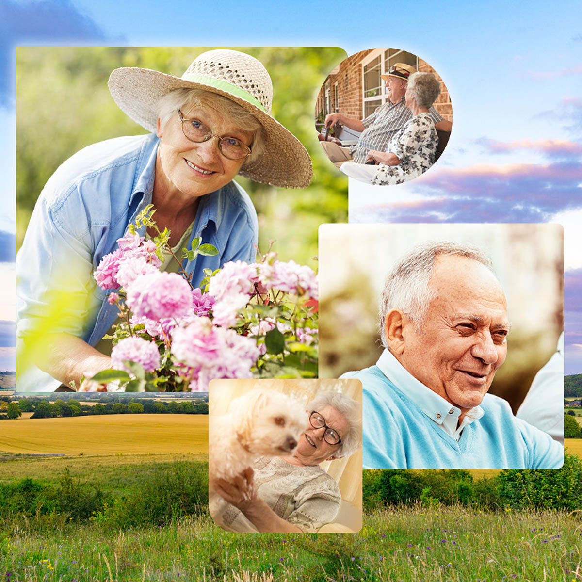 Better Living Of Walcott Collage Of Seniors At Better Living Of Walcott